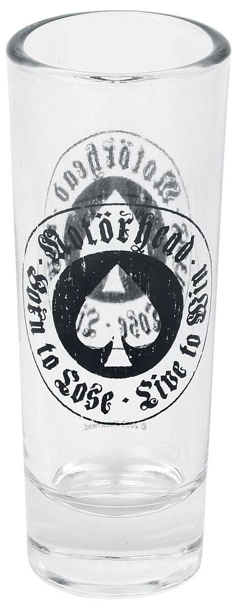 EMP "Motörhead Logo" Schnapsglas-Set klar von Motörhead 2025