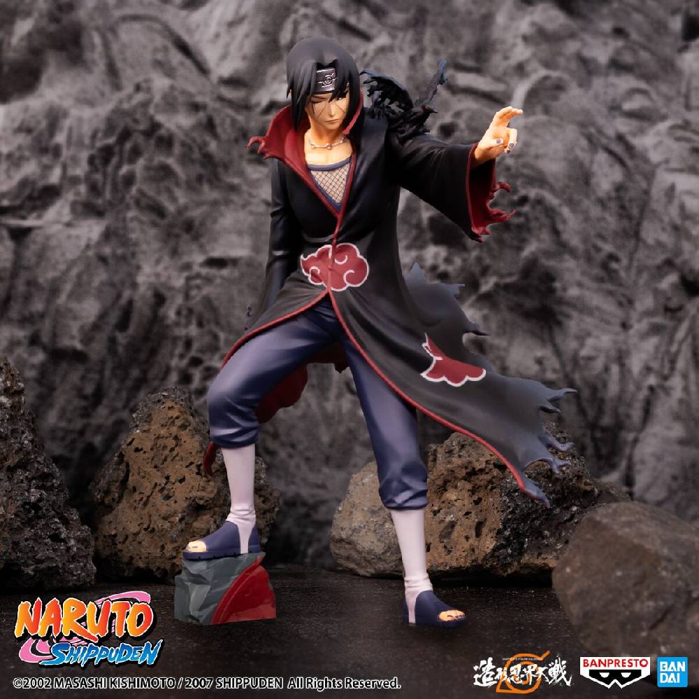 EMP "Shippuden - Banpresto - Uchiha Itachi (Colosseum Series)" Sammelfiguren multicolor von Naruto Günstiger Verkauf
