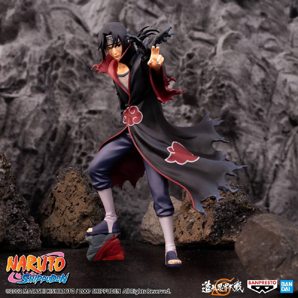 EMP "Shippuden - Banpresto - Uchiha Itachi (Colosseum Series)" Sammelfiguren multicolor von Naruto Günstiger Verkauf