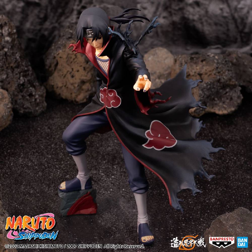 EMP "Shippuden - Banpresto - Uchiha Itachi (Colosseum Series)" Sammelfiguren multicolor von Naruto Günstiger Verkauf