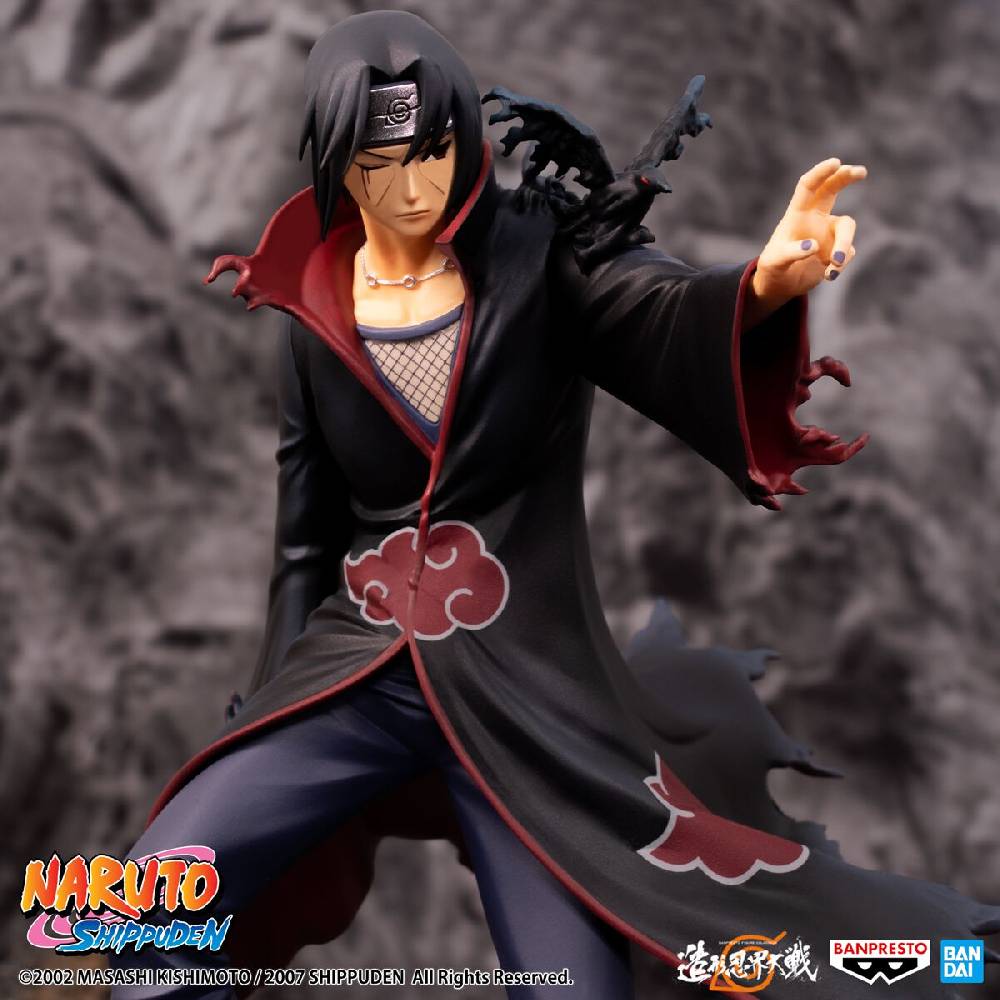 EMP "Shippuden - Banpresto - Uchiha Itachi (Colosseum Series)" Sammelfiguren multicolor von Naruto Günstiger Verkauf