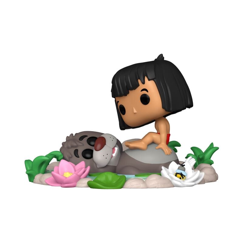 EMP "Baloo & Mowgli (Pop! Moment) Vinyl Figur 1490" Funko Pop! multicolor von Das Dschungelbuch Fabrikverkauf
