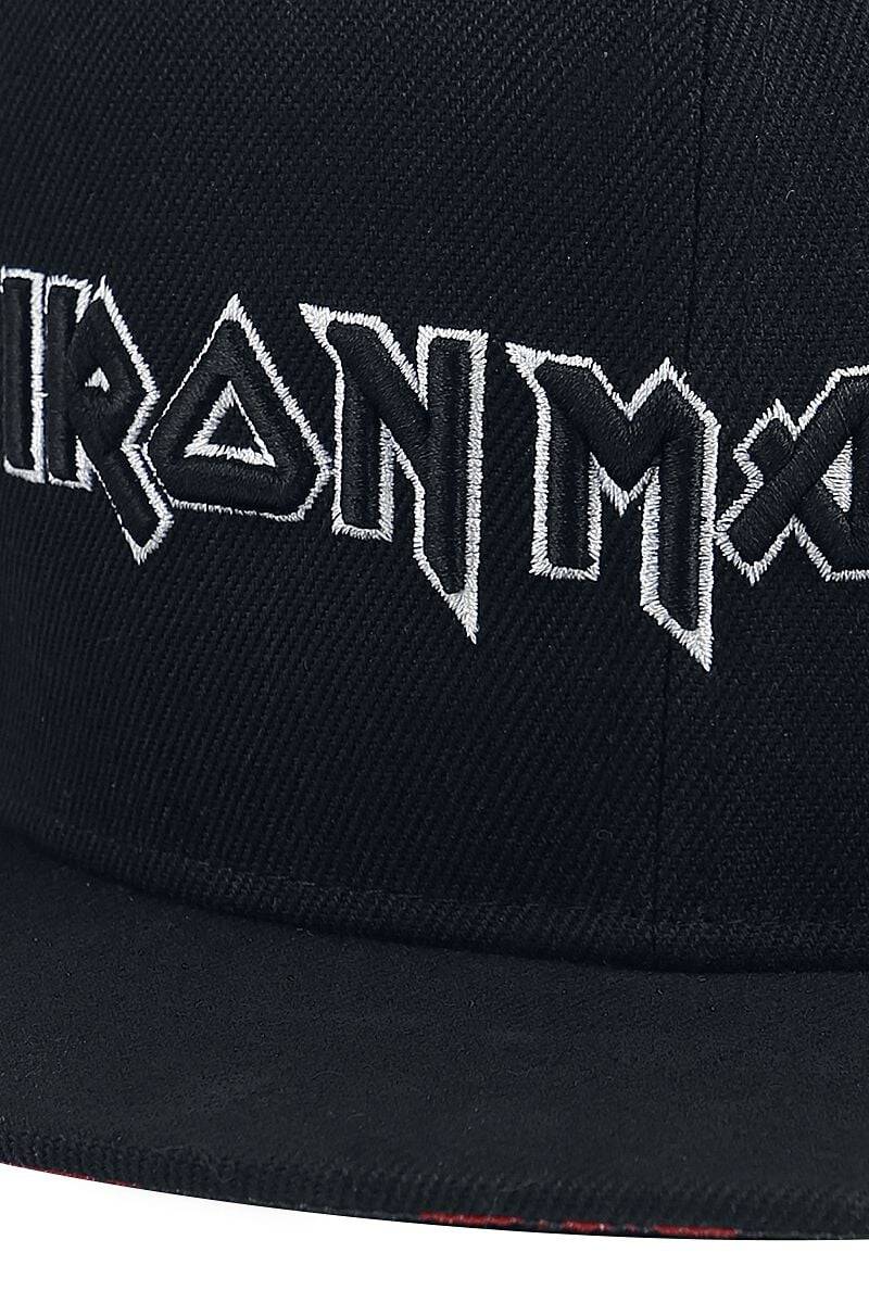 EMP "Logo" Cap schwarz von Iron Maiden Kostenloser Versand