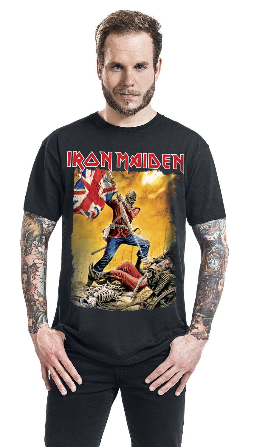 EMP "The Trooper Z2" T-Shirt schwarz von Iron Maiden Großer Ausverkauf