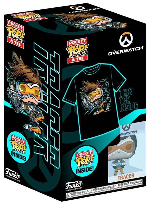 EMP "Kids - Tracer Pocket Pop! & Tee" Funko Pop! von Overwatch Online Outlet