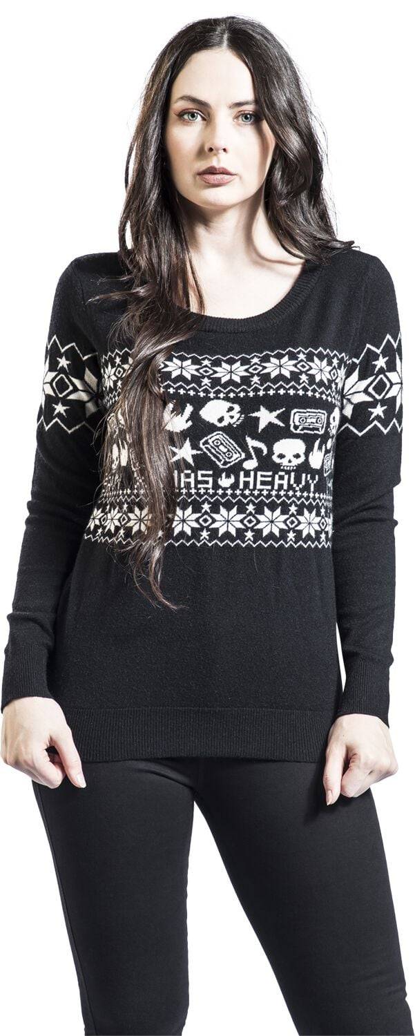 EMP Weihnachtspullover schwarz von EMP Special Collection Zeitlich begrenztes Angebot