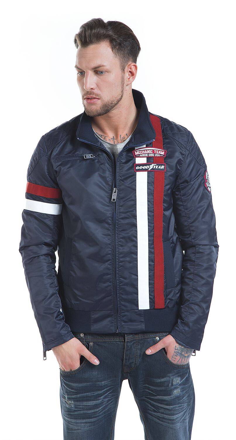 EMP "Indiana" Übergangsjacke navy von GoodYear Blitzangebot