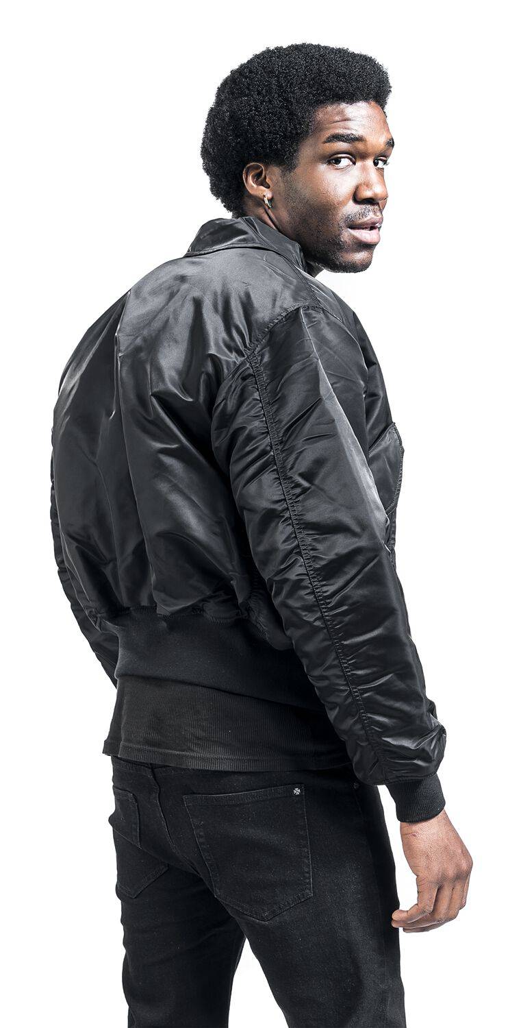EMP "CWU 45" Bomberjacke schwarz von Alpha Industries Sonderangebote