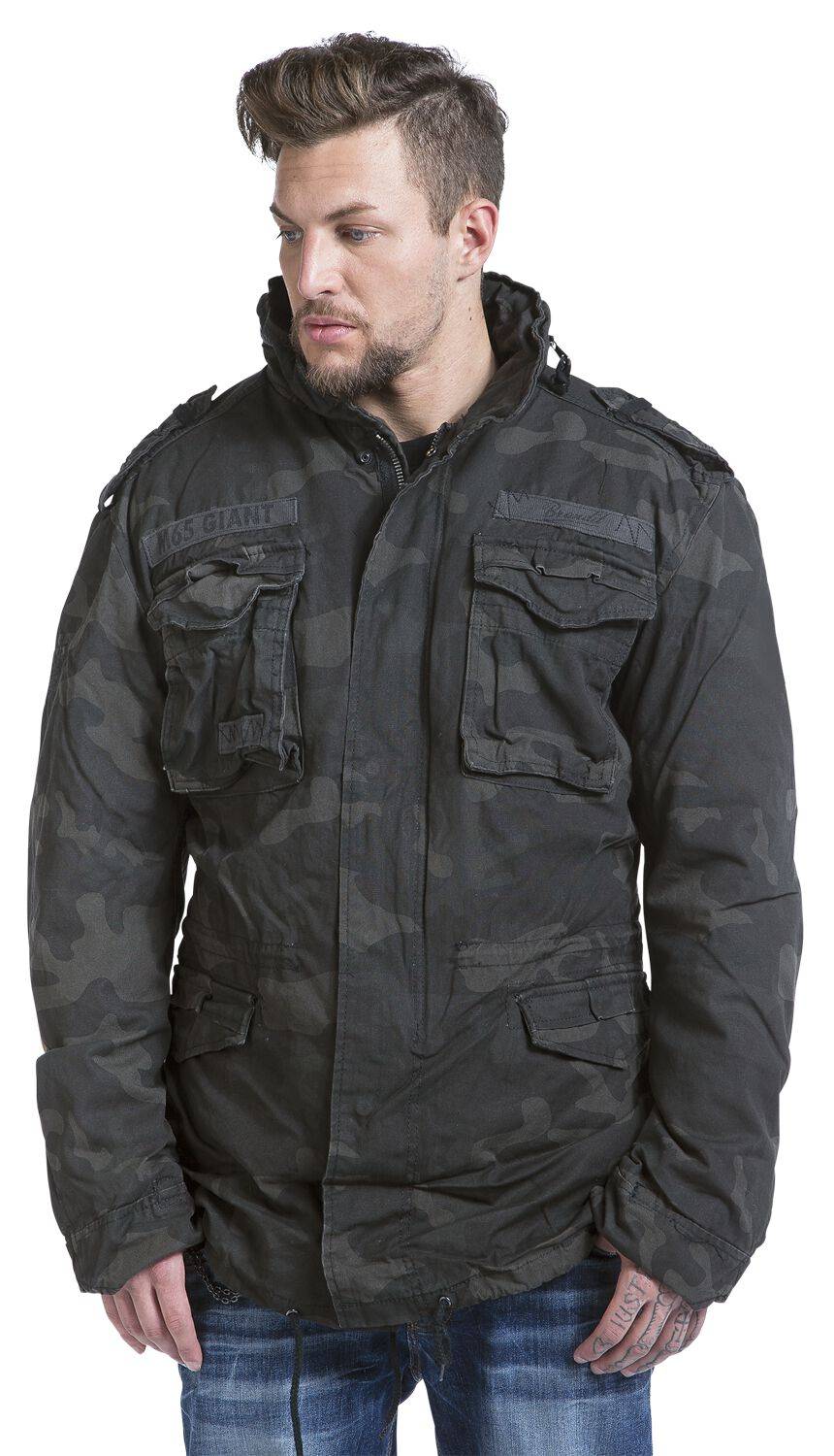 EMP "M65 Giant" Winterjacke darkcamo von Brandit Super Sparpreis