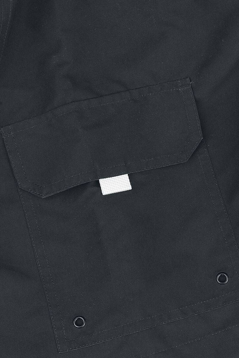 EMP Badeshort schwarz von Gothicana by EMP 50% Rabatt mit kostenlosem Versand