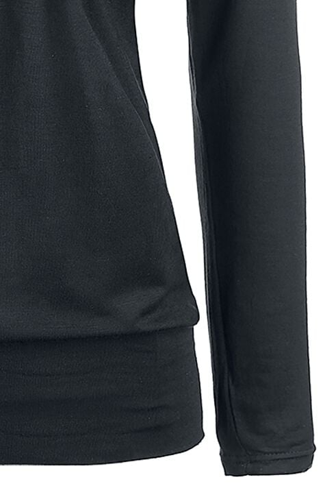 EMP Langarmshirt schwarz von Black Premium by EMP Begrenzt auf 3 Tage