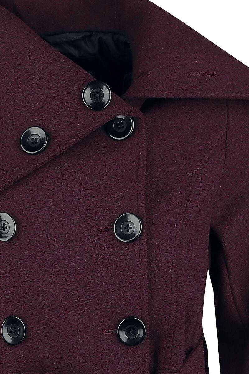 EMP Wintermantel dunkelrot von Black Premium by EMP Speichern exportieren