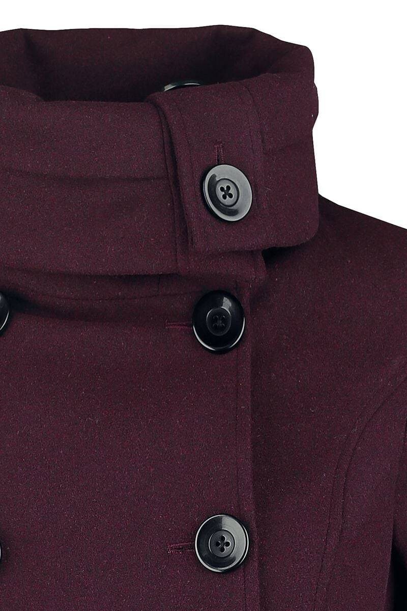 EMP Wintermantel dunkelrot von Black Premium by EMP Speichern exportieren