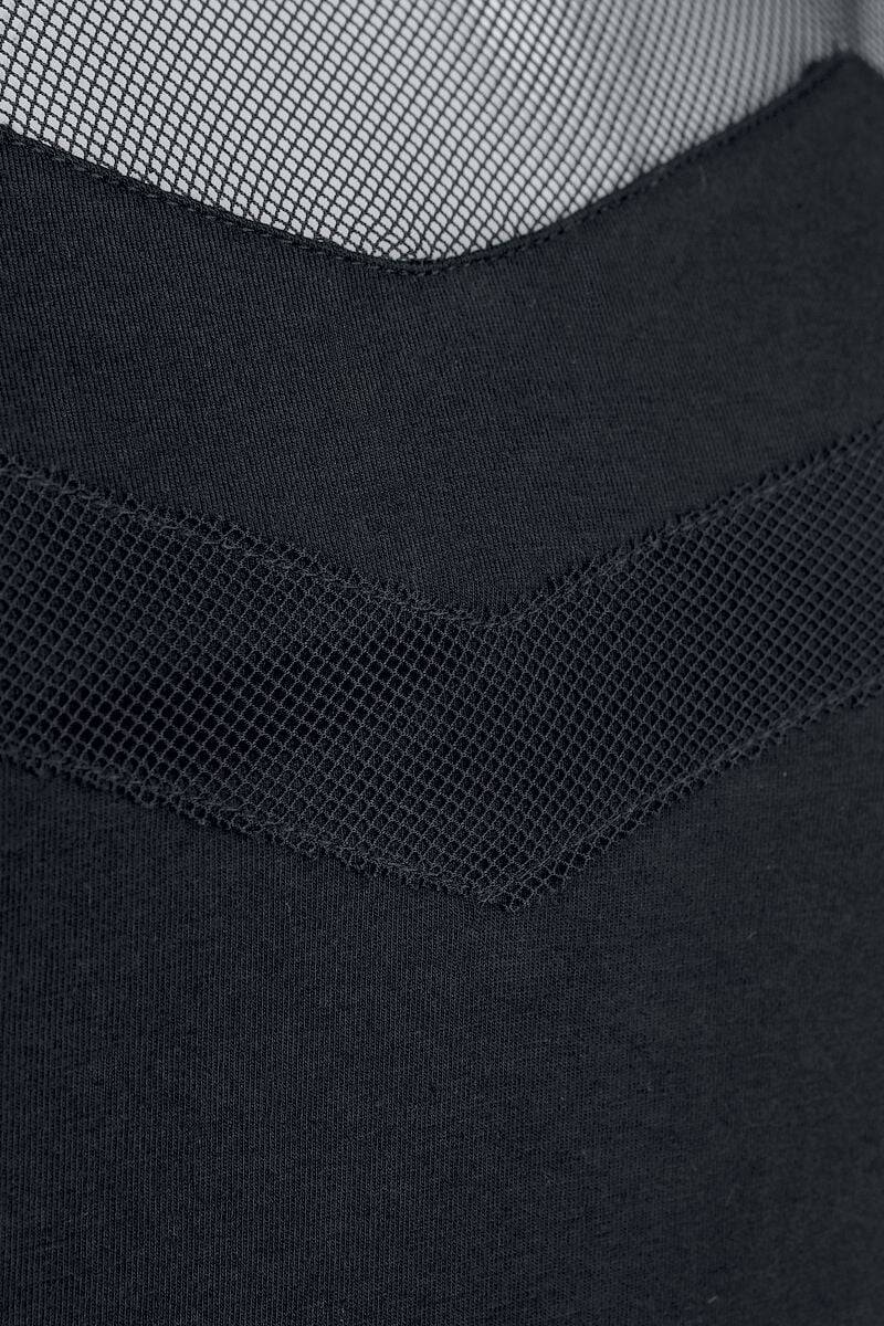 EMP Top schwarz von Rock Rebel by EMP Black Friday Preise