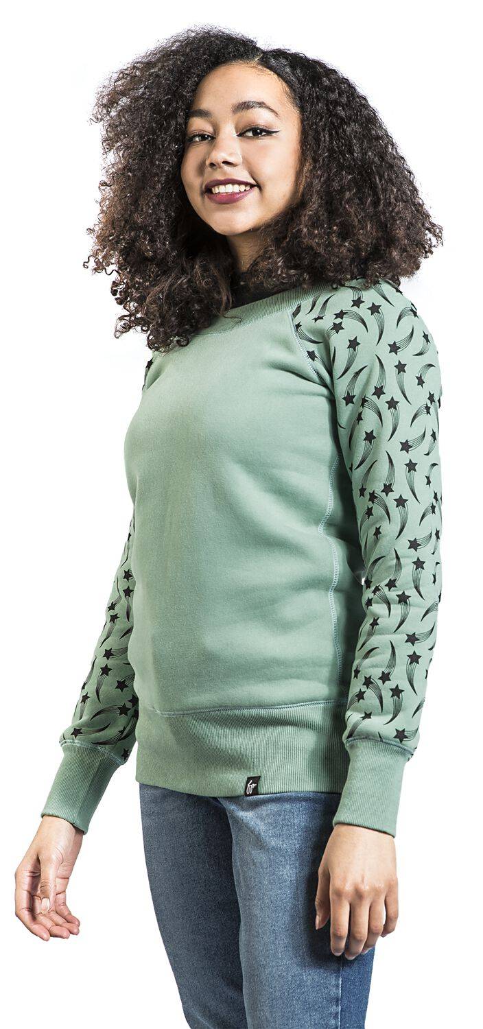 EMP "Yuki" Sweatshirt mint von Forplay Im Verkauf