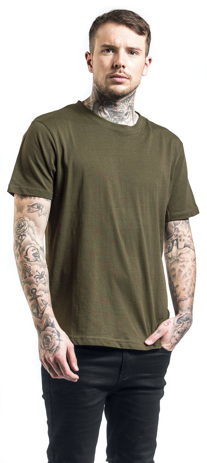 EMP "Premium T-Shirt" T-Shirt oliv von Brandit 50% Rabatt für begrenzte Zeit