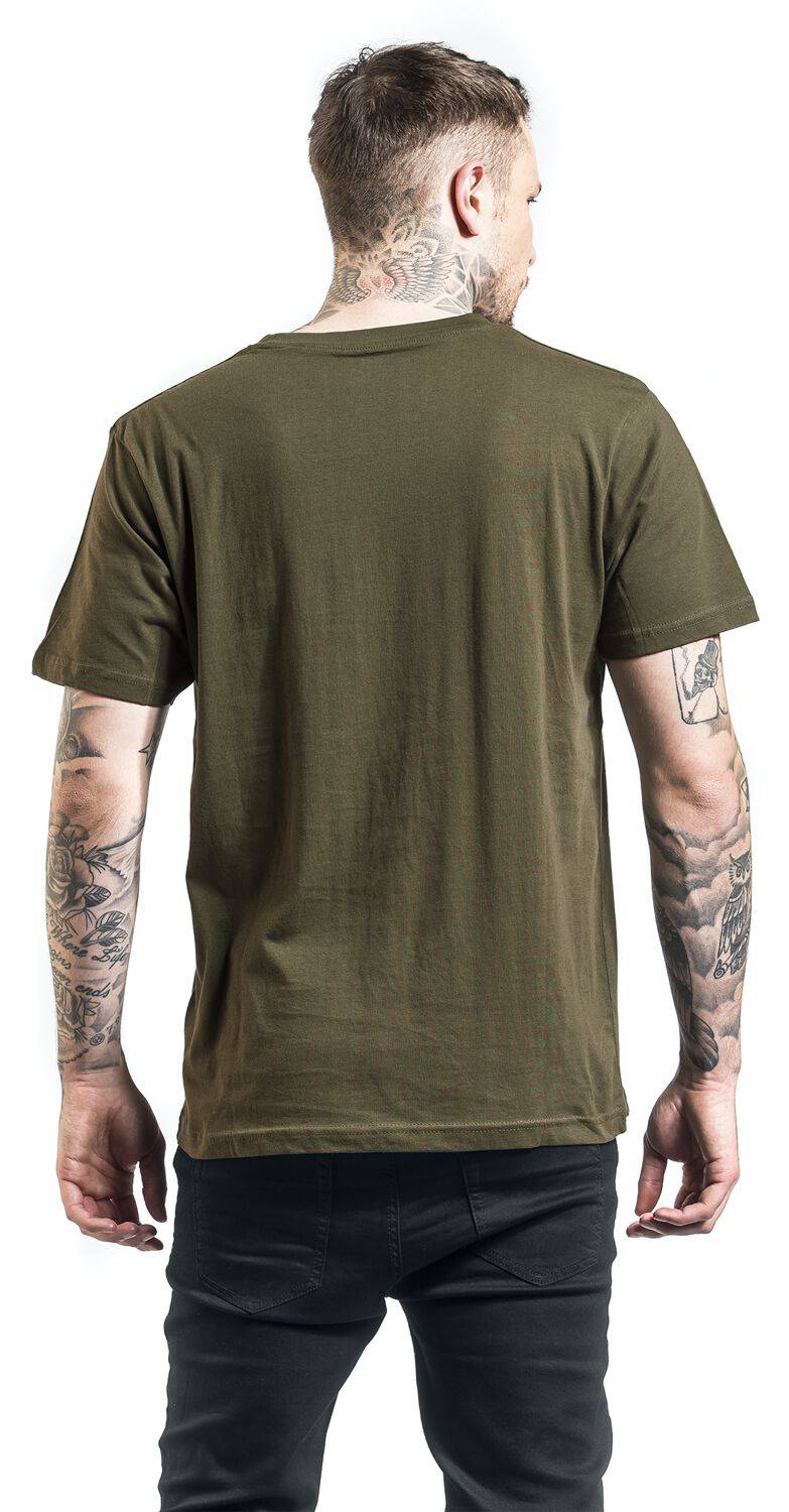 EMP "Premium T-Shirt" T-Shirt oliv von Brandit 50% Rabatt für begrenzte Zeit