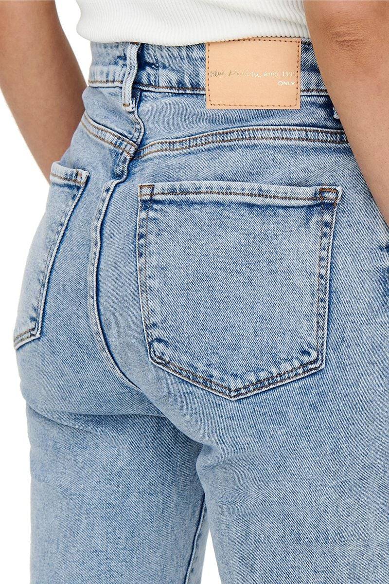 EMP "ONLEMILY STRETCH HW ST AK DNM CRO789NOOS" Jeans hellblau von Only Günstiger Verkauf