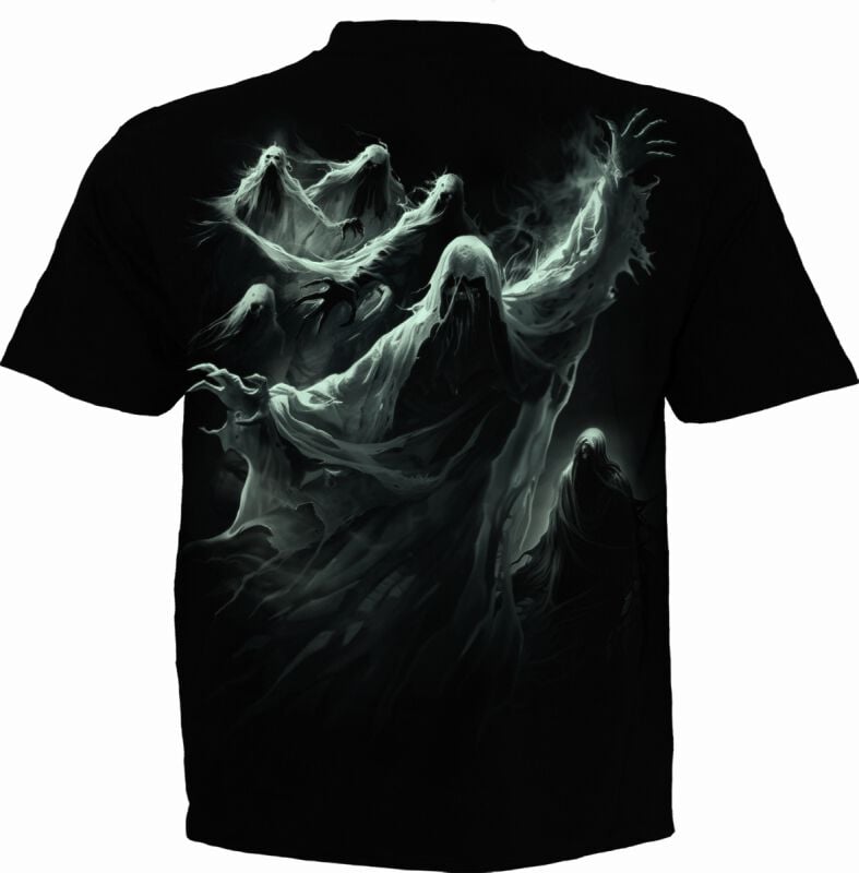 EMP "Ghost Skull - Glow In The Dark" T-Shirt schwarz von Spiral Fabrikverkauf