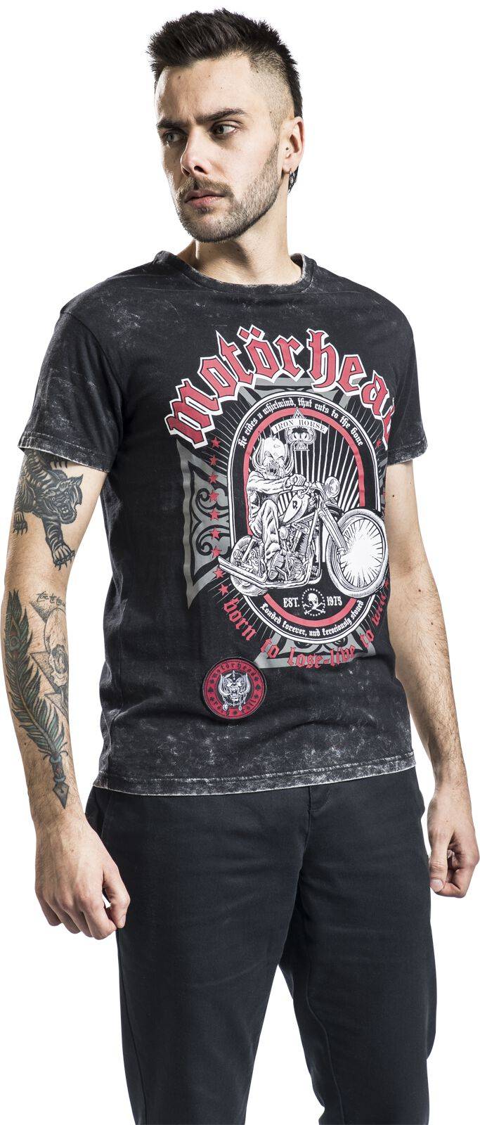 EMP "EMP Signature Collection" T-Shirt dunkelgrau von Motörhead Saisonschlussverkauf