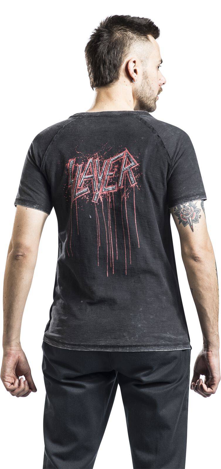 EMP "EMP Signature Collection" T-Shirt dunkelgrau/grau von Slayer Vatertagsangebot