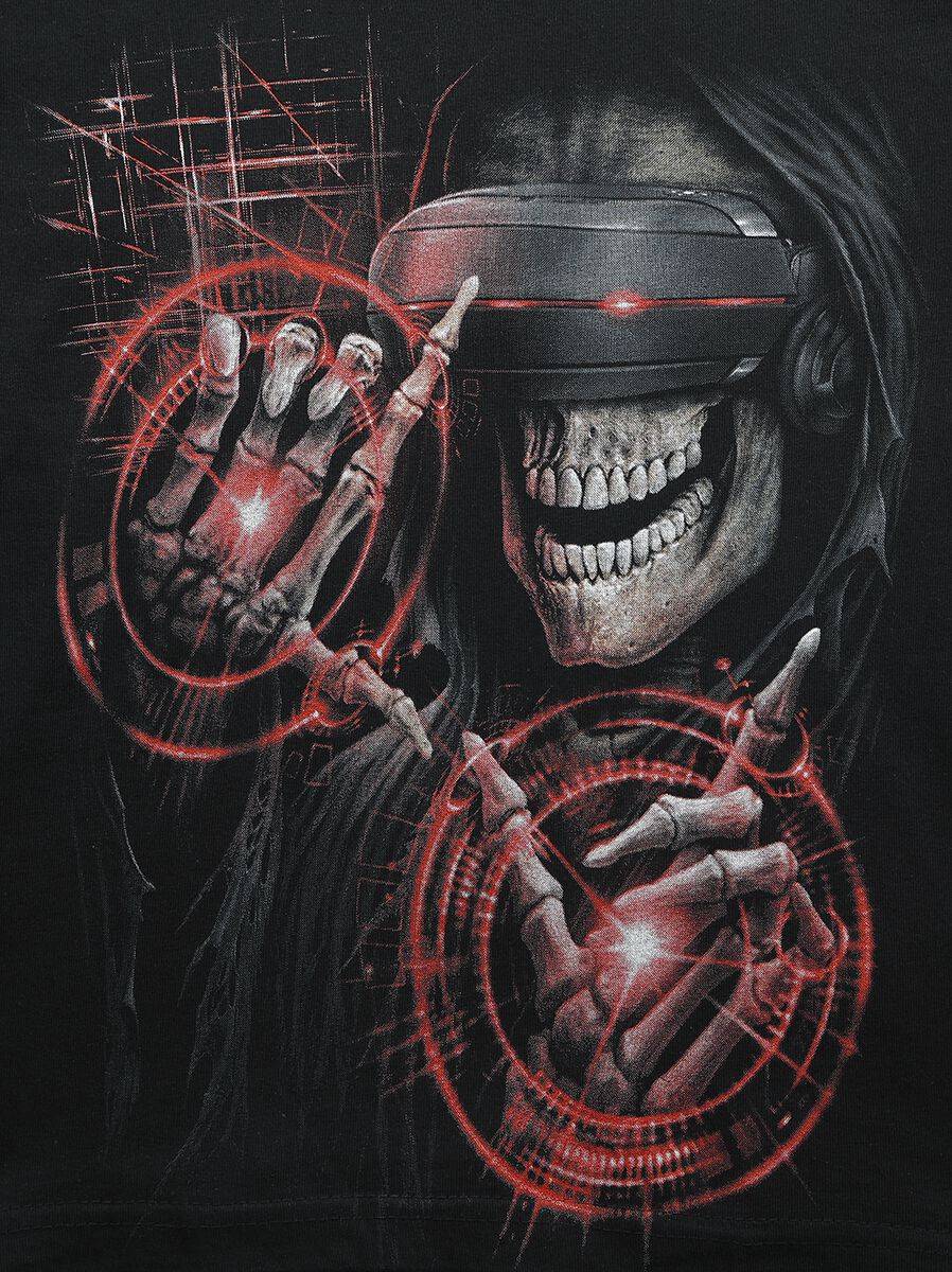EMP "Kids - Cyber Death" T-Shirt schwarz von Spiral Neueste Mode
