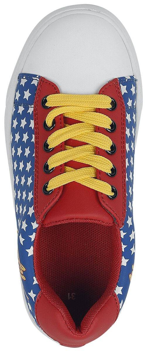 EMP "Kids - Stars" Kinder Sneaker blau/rot von Wonder Woman Bestseller