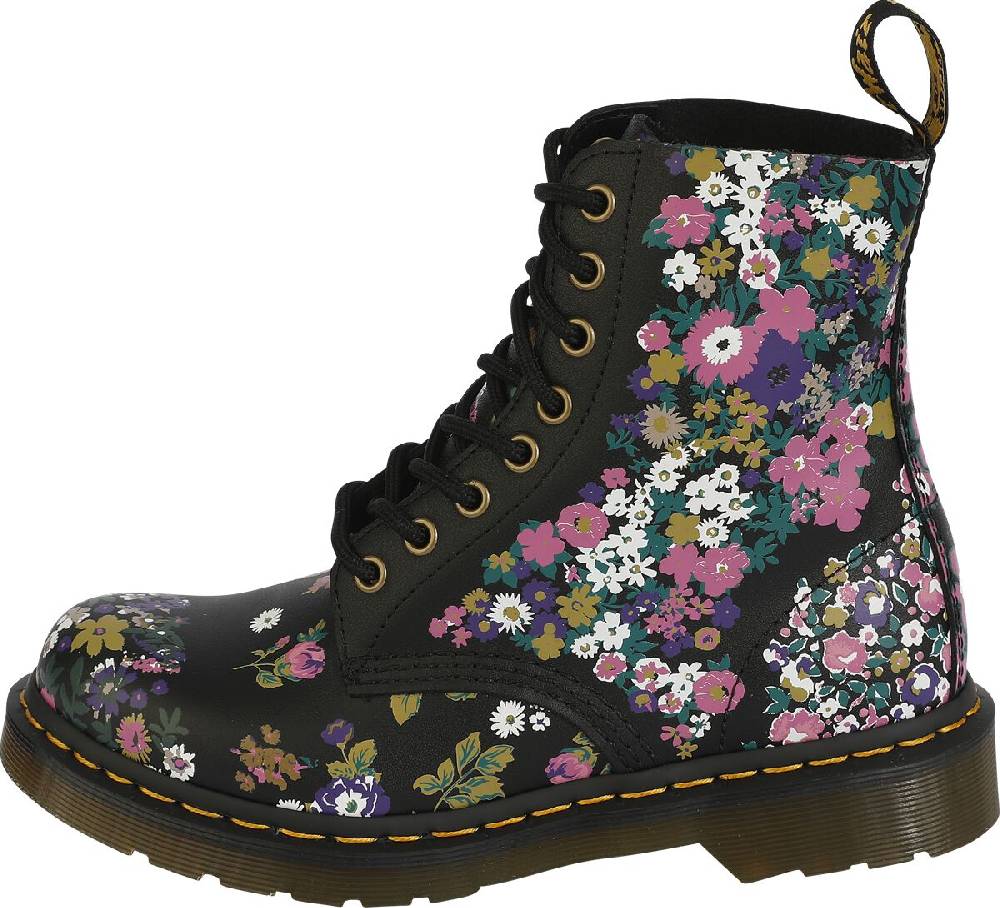 EMP "1460 Pascal - Vintage Floral Print Backhand" Boot multicolor von Dr. Martens Kauf eins, bekomm eins gratis