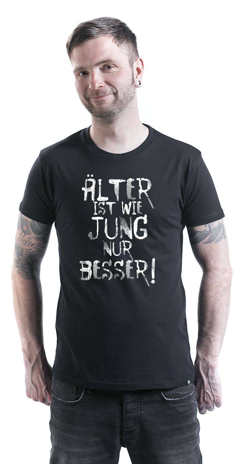 EMP "Älter ist wie jung nur besser!" T-Shirt schwarz von Sprüche Super Sparpreis