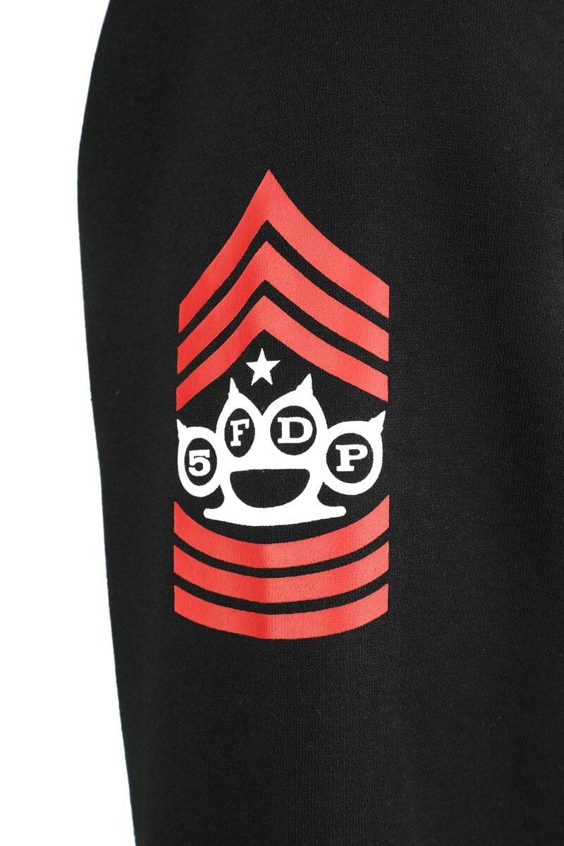 EMP "EMP Signature Collection" Kapuzenpullover schwarz/grau/rot von Five Finger Death Punch Bis zu 50% Rabatt