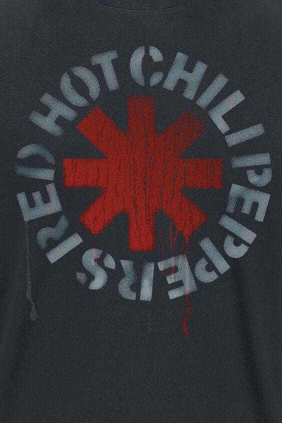 EMP "Stencil Black" T-Shirt schwarz von Red Hot Chili Peppers Vierteljährliche Förderung