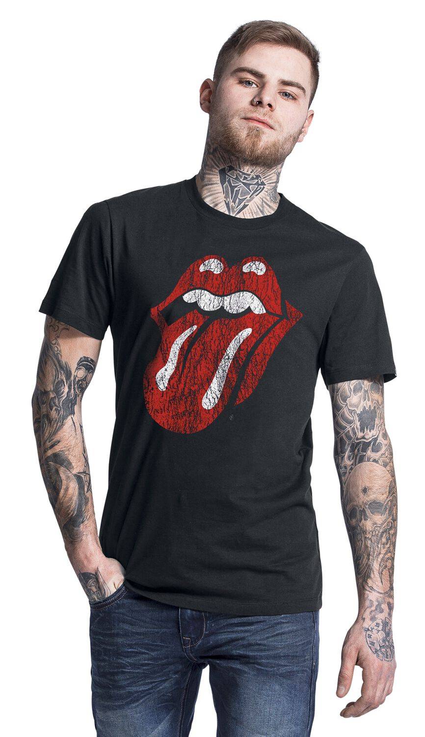 EMP "Classic Tongue" T-Shirt schwarz von The Rolling Stones 2025