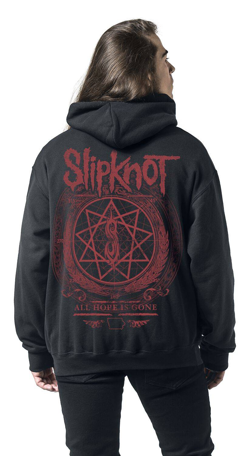 EMP "Blurry" Kapuzenpullover schwarz von Slipknot im Angebot