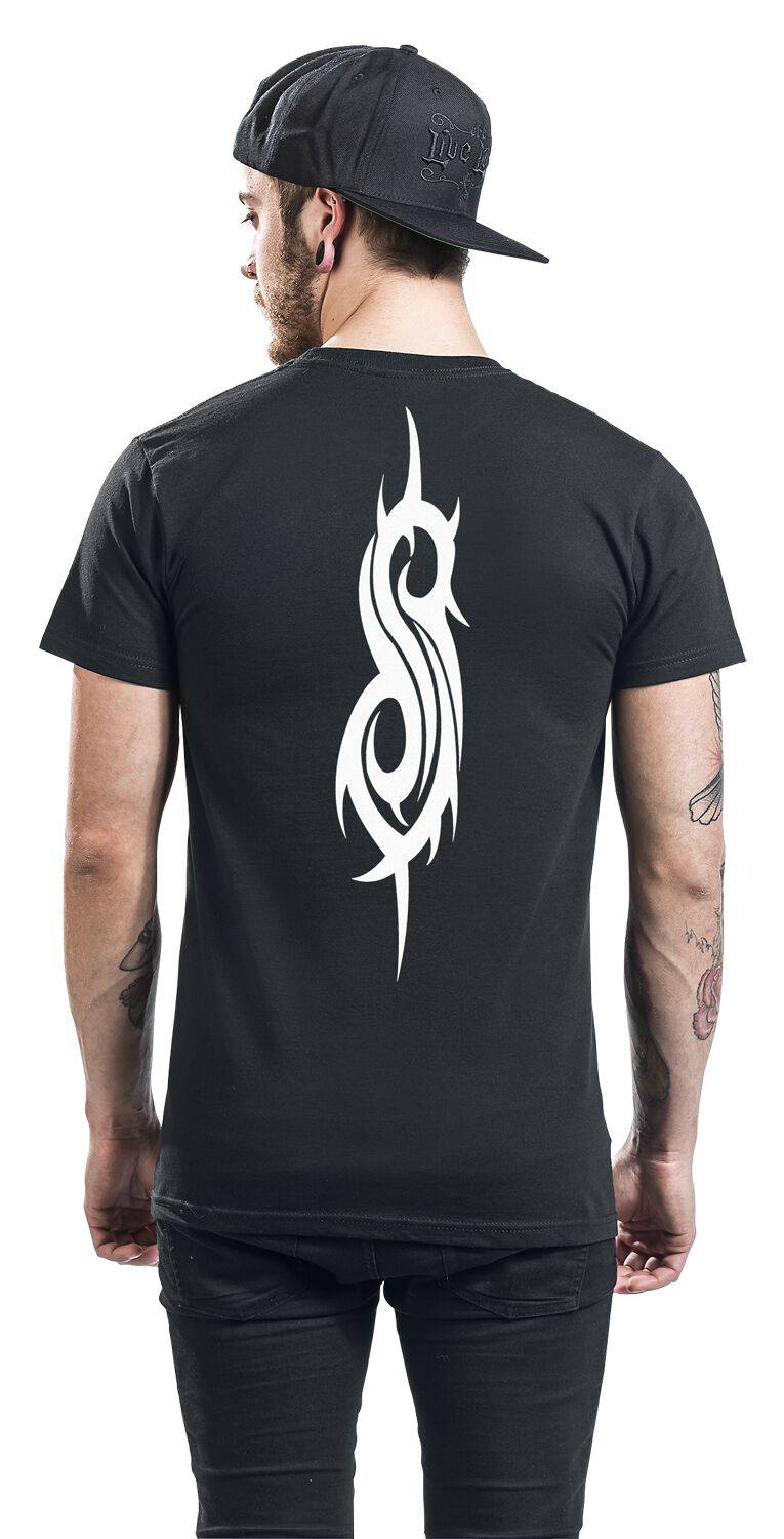 EMP "White Logo" T-Shirt schwarz von Slipknot Günstiger Verkauf