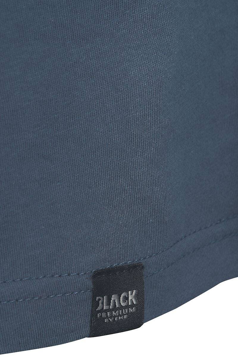 EMP T-Shirt blau von Black Premium by EMP Fabrikverkauf