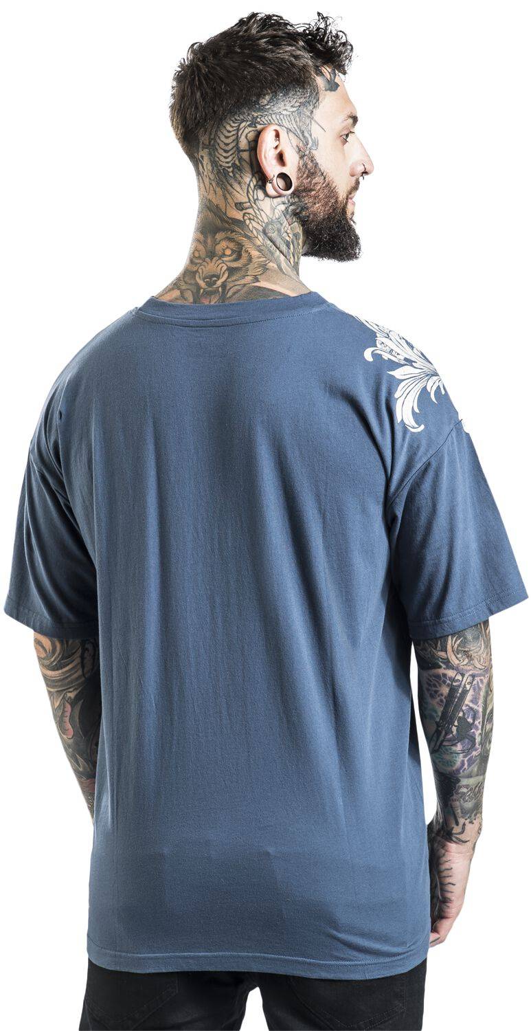 EMP T-Shirt blau von Black Premium by EMP Fabrikverkauf