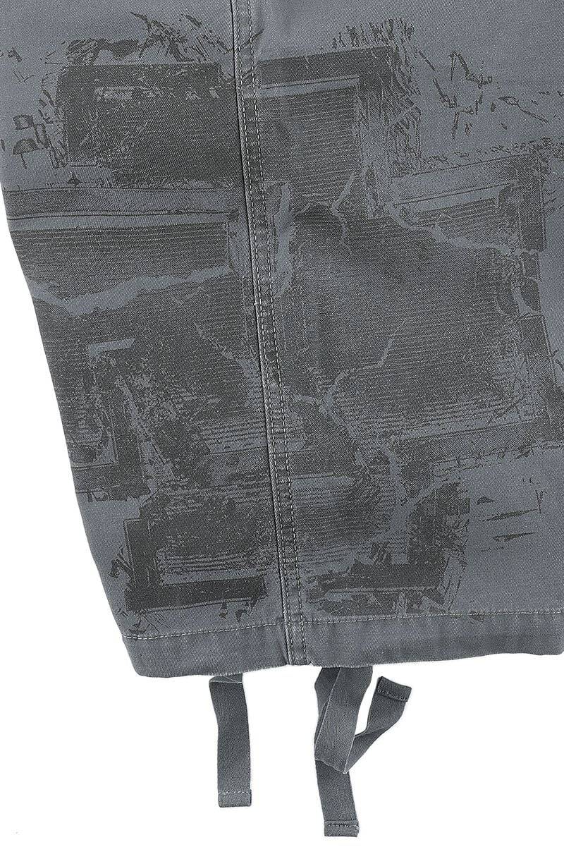 EMP "Broken Logo" Short grau von Rammstein Blitzverkäufe