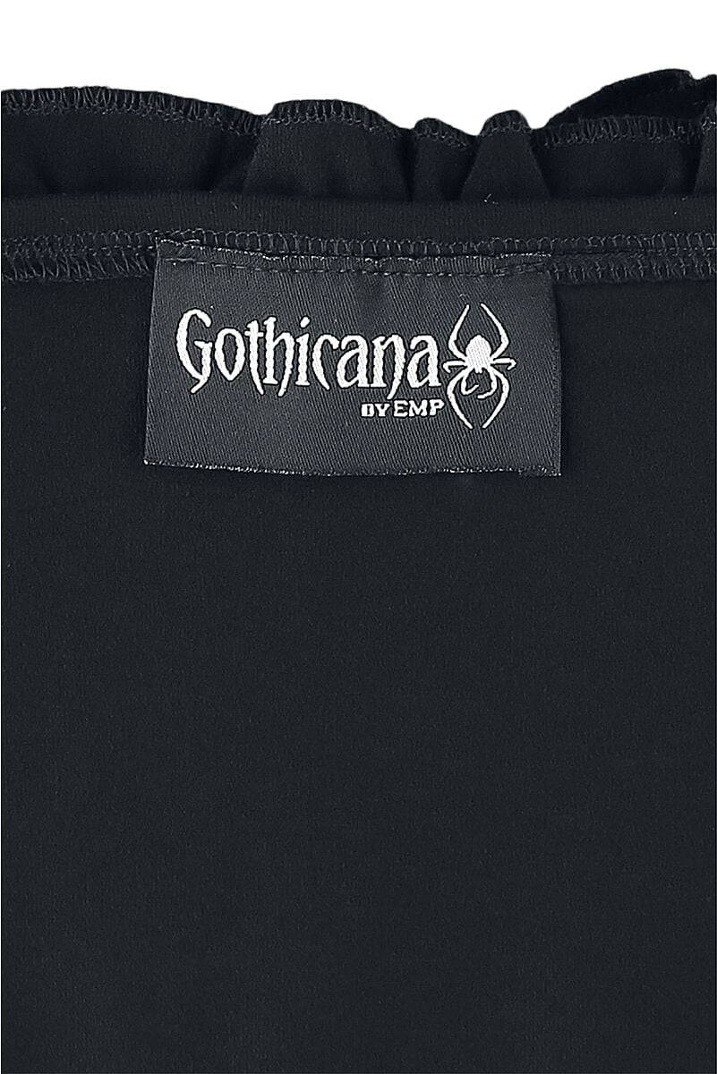 EMP T-Shirt schwarz von Gothicana by EMP Valentinstagsangebot