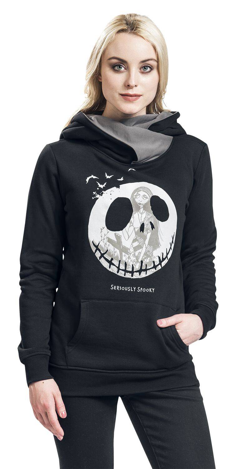 EMP "Jack Skellington & Sally - Seriously Spooky" Kapuzenpullover schwarz/grau von The Nightmare Before Christmas Online Outlet