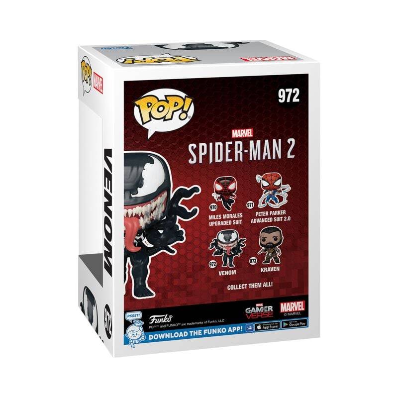 EMP "2 - Venom Vinyl Figur 972" Funko Pop! multicolor von Spider-Man Sonderangebote