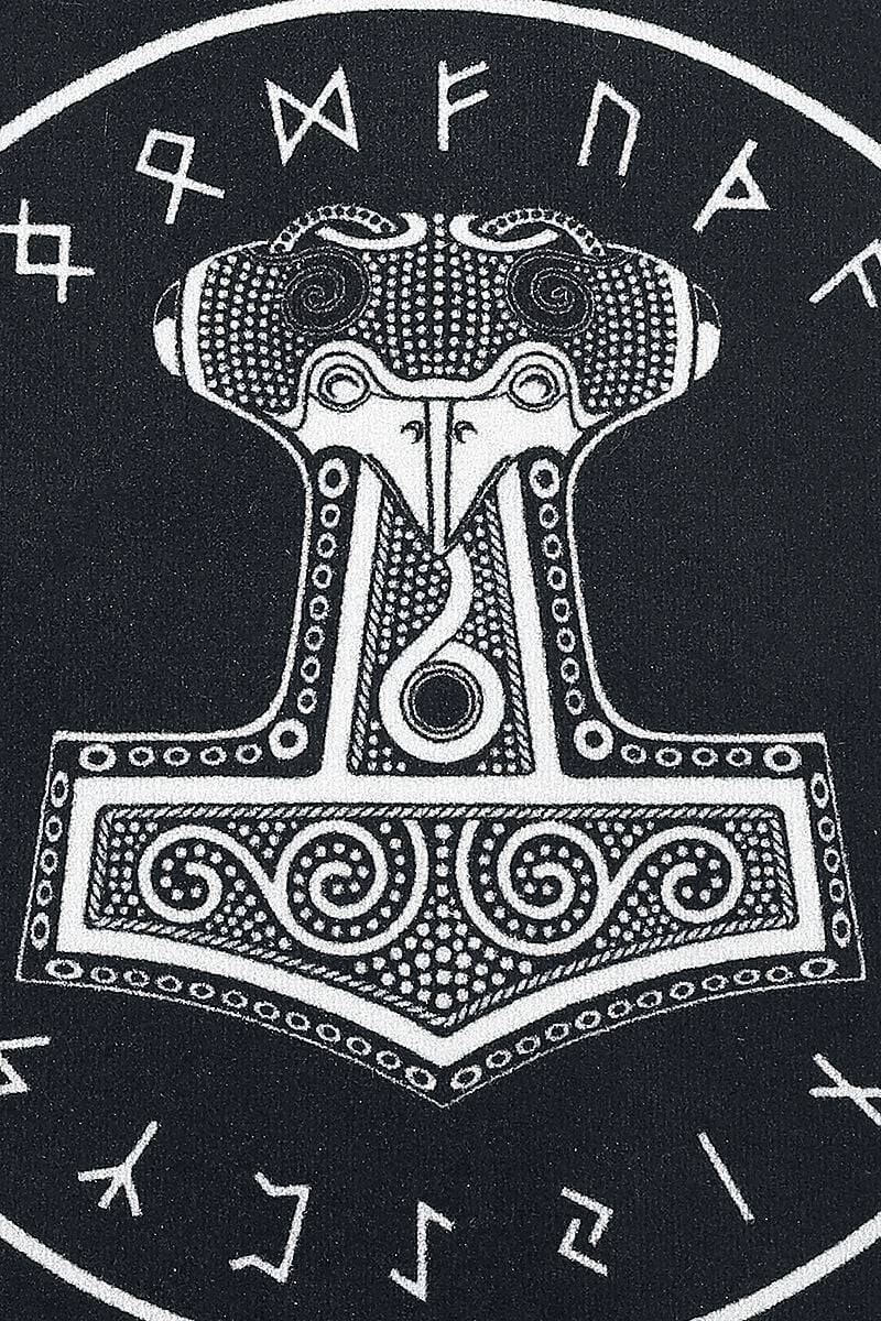 EMP "Thor's Hammer" Teppich schwarz von Thor's Hammer VIP-Rabatte