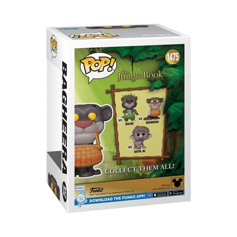 EMP "Bagheera Vinyl Figur 1475" Funko Pop! multicolor von Das Dschungelbuch Neueste Stile