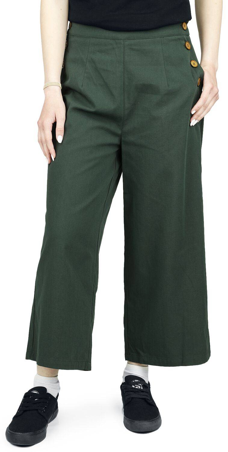 EMP "Pretty Perfect Trousers" Stoffhose grün von Banned Retro Bis zu 60% Rabatt