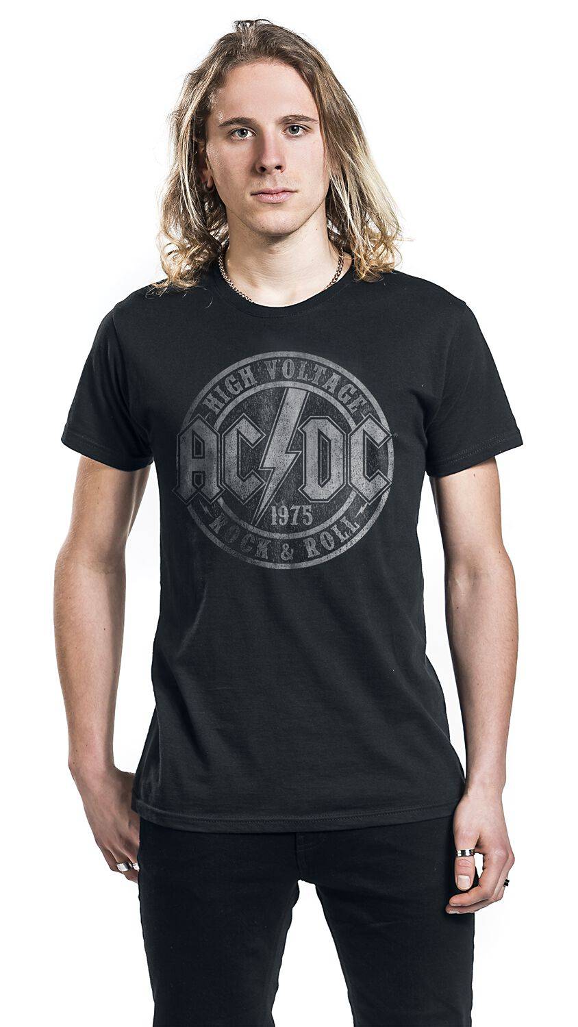 EMP "High Voltage 1975" T-Shirt schwarz von AC/DC Super Rabatt