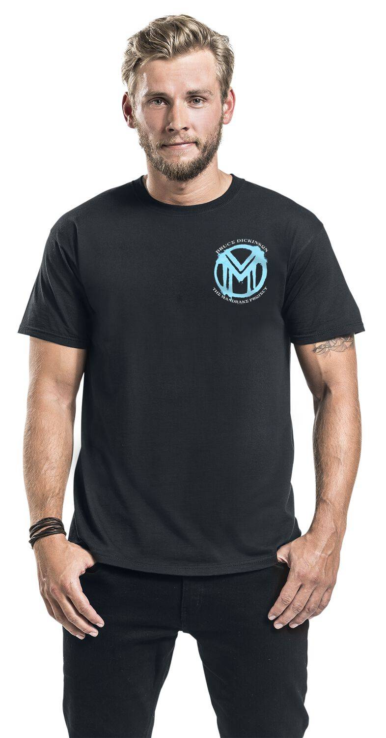 EMP "Mandrake Project 1.1" T-Shirt schwarz von Bruce Dickinson zollfrei