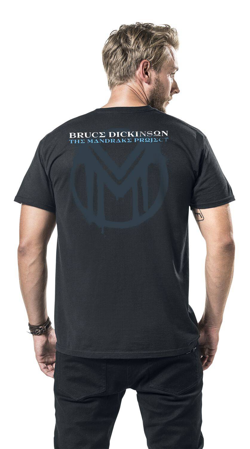 EMP "Mandrake Project 1.1" T-Shirt schwarz von Bruce Dickinson zollfrei