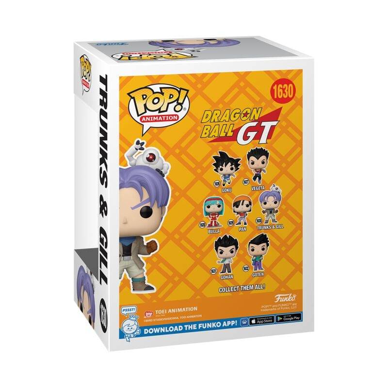 EMP "GT - Trunks & Gill Vinyl Figur 1630" Funko Pop! multicolor von Dragon Ball Vatertagsangebot
