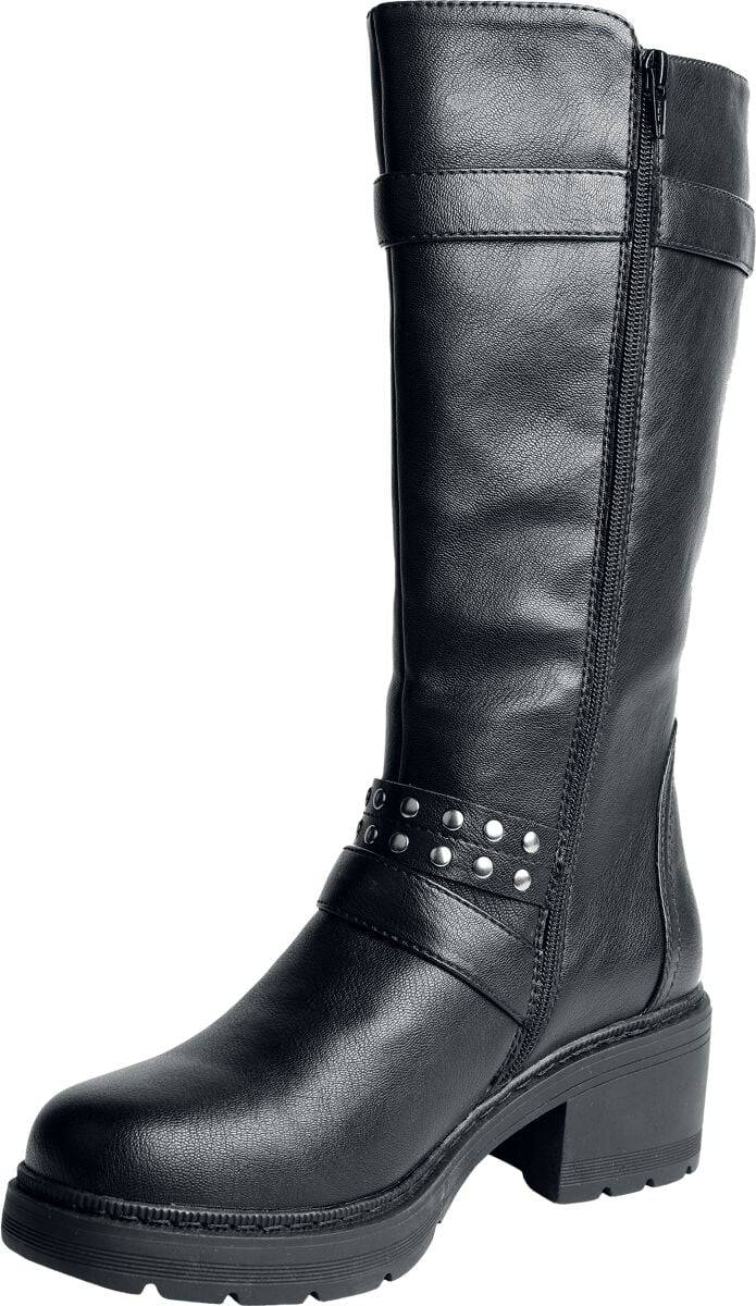 EMP Stiefel schwarz von Gothicana by EMP Riesige Ersparnisse