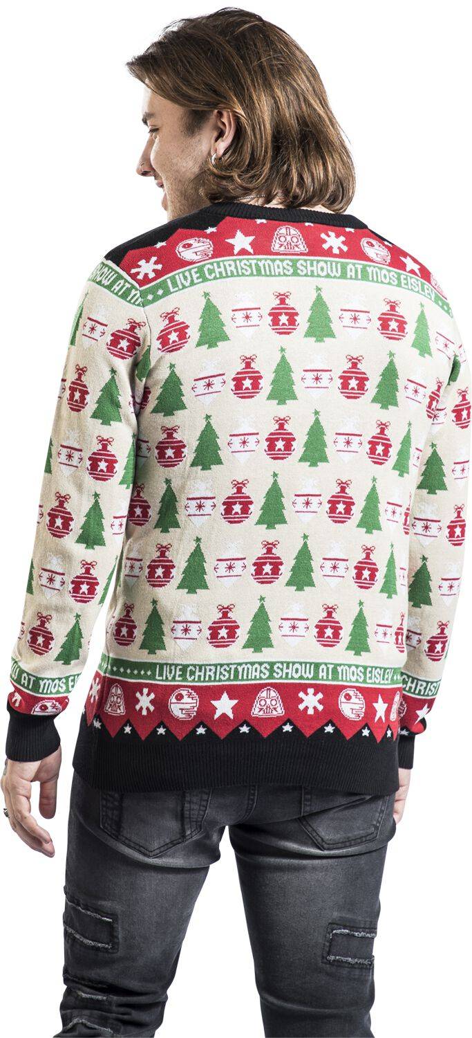 EMP "Cantina Band" Weihnachtspullover multicolor von Star Wars Begrenzte Freigabe