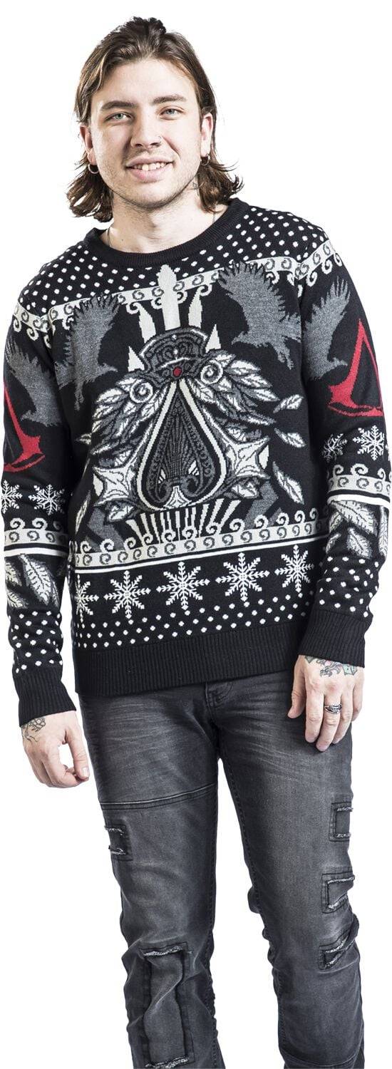 EMP "Emblem" Weihnachtspullover multicolor von Assassin's Creed JETZT KAUFEN